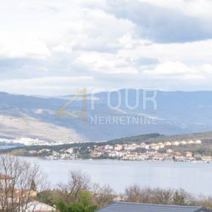 Otok Krk, Čižići, novogradnja, 2s+db, lođa, pogled na more