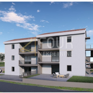 Otok Krk, Čižići, novogradnja, 2s+db, 80.64m2, lođa