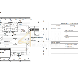 Otok Krk, Čižići, novogradnja, 2s+db, 80.64m2, lođa
