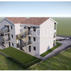 Otok Krk, Čižići, novogradnja, 2s+db, 80.64m2, lođa