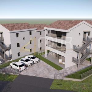 Otok Krk, Čižići, novogradnja, 2s+db, 73.84m2, lođa
