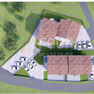 Otok Krk, Čižići, novogradnja, 2s+db, 78.34m2, okućnica