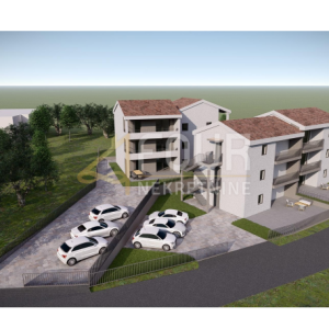 Otok Krk, Čižići, novogradnja, 2s+db, 78.34m2, okućnica