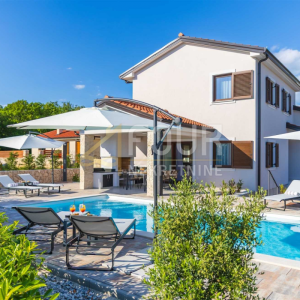 Otok Krk, Dobrinj - okolica, dizajnerska vila s bazenom