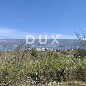 OTOK KRK - Ekskluzivan građevinski teren sa pogledom na more