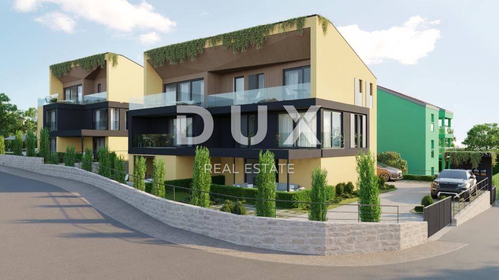 OTOK KRK, GRAD KRK - Apartman 2S+DB u novogradnji sa vrtom