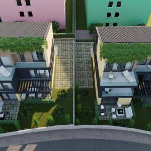 OTOK KRK, GRAD KRK - Dvoetažni apartman u novogradnji 106 m2