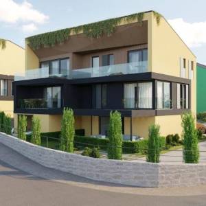 OTOK KRK, GRAD KRK - Dvoetažni apartman u novogradnji 106 m2
