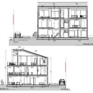 OTOK KRK, GRAD KRK - Dvoetažni apartman u novogradnji 106 m2
