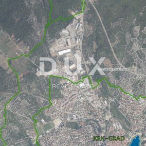 OTOK KRK, GRAD KRK - Građevinsko zemljište 8000m2