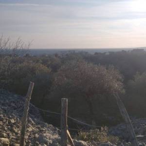 Otok Krk, grad Krk - Građevinsko zemljište s pogledom na more!