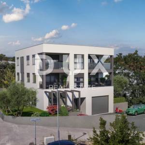OTOK KRK, GRAD KRK -  NOVOGRADNJA - Dvoetažni stan 3S+DB