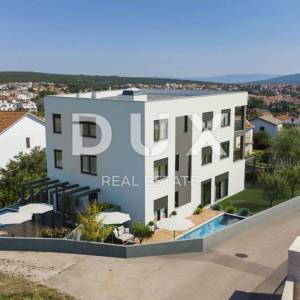 OTOK KRK, GRAD KRK -  NOVOGRADNJA - Stan s pogledom na more