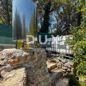 OTOK KRK, GRAD KRK (okolica) - EXKLUZIVNO SAMO U PONUDI DUX NEKRETNINA, JEDINSTVENA LOKACIJA, MASLINIK, 1400 m2, sa pomoćnim ob...
