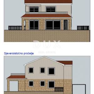 OTOK KRK, LINARDIĆI (okolica) - Građevinsko zemljište s projektom
