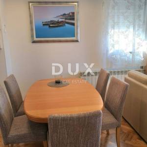 OTOK KRK, MALINSKA - Četverosobni dvoetažni apartman sa pogledom na more