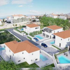 OTOK KRK, MALINSKA - Građevinsko zemljište 585 m2, atraktivna lokacija 700m od mora