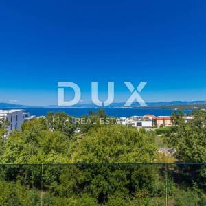OTOK KRK, MALINSKA - Luksuzni penthouse s bazenom i panoramskim pogledom na more
