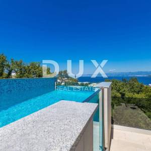 OTOK KRK, MALINSKA - Luksuzni penthouse s bazenom i panoramskim pogledom na more