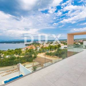 OTOK KRK, MALINSKA - Luksuzni penthouse s jednim od najboljih panoramskih pogleda na otoku Krku