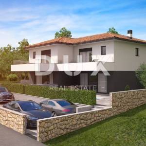 OTOK KRK, MALINSKA - Moderna dvojnica s privatnim bazenom