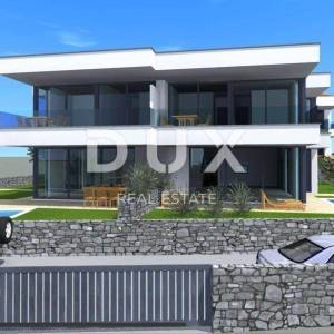 OTOK KRK, MALINSKA - moderna dvojna kuća 