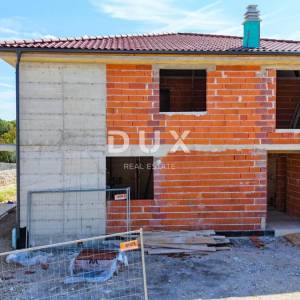 OTOK KRK, MALINSKA - Moderna dvojna kuća s pogledom na more