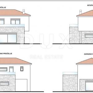 OTOK KRK, MALINSKA - Novogradnja u procesu izgradnje svega 2km od plaža