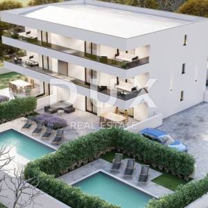 OTOK KRK, MALINSKA - Novogradnja, apartman dvosobni s dnevnim boravkom