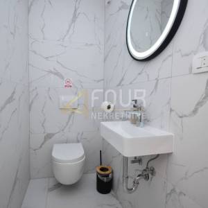 Otok Krk, Malinska, novogradnja, 88.42m2, 3s+db, bazen, okućnica