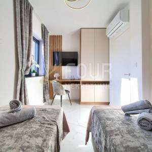 Otok Krk, Malinska, penthouse 95.82m2 - u naravi 2 stana, pogled na more