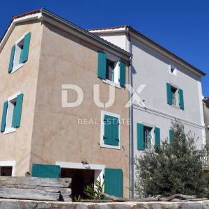 OTOK KRK, MALINSKA - Šarmantna kamena kuća s bazenom