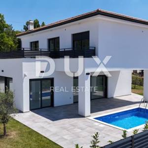 OTOK KRK, MALINSKA - Vila modernog dizajna s bazenom 