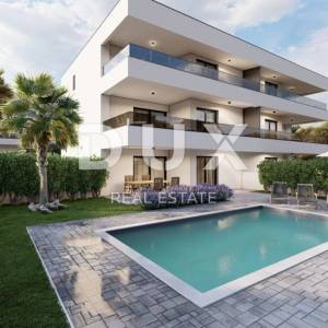 OTOK KRK, MALINSKA - vrhunski penthouse s bazenom u novogradnji