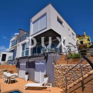 OTOK KRK, NJIVICE - 2S+DB apartman s bazenom i pogledom na more