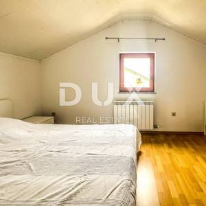 OTOK KRK, NJIVICE- Apartman u potkrovlju s pogledom na cijeli Kvarner