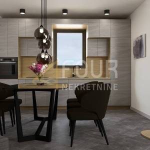 Otok Krk, novogradnja, 3s+db, bazen, pogled na more