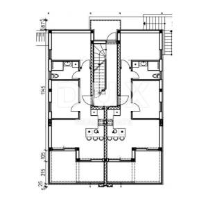 OTOK KRK, OMIŠALJ - Novogradnja, 2S+DB, parking, pogled na more