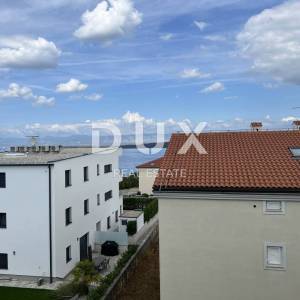 Otok Krk, Porat - Dvoetažni stan sa pogledom na more