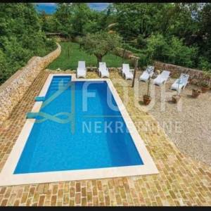 Otok Krk, Šilo - okolica, prekrasna kuća s bazenom