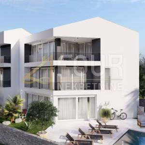 Otok Krk, Soline, novogradnja, penthouse, 2 terase, pogled