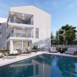 Otok Krk, Soline, novogradnja, penthouse, 2 terase, pogled