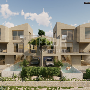 Otok Krk, Soline - okolica, 230m2, višeetažni stan u naravi dvojna kuća s bazenom