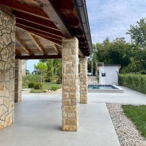 Otok Krk, Soline - okolica, samostojeća kuća s bazenom, 230m2