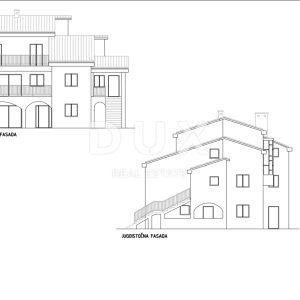OTOK KRK, ŠOTOVENTO - Samostojeća kuća sa 3 apartmana i pogledom na more