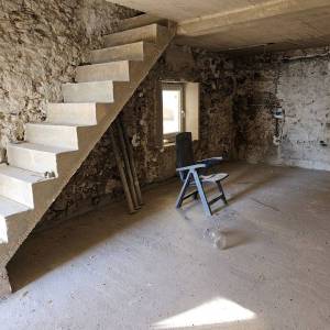 OTOK KRK, STARA BAŠKA - Kamena kuća 1903. sa započetom adaptacijom