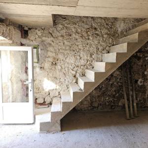 OTOK KRK, STARA BAŠKA - Kamena kuća 1903. sa započetom adaptacijom