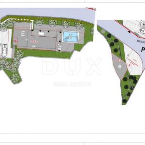OTOK KRK, TRIBULJE - građevinsko zemljište s projektom