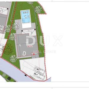 OTOK KRK, TRIBULJE - građevinsko zemljište s projektom