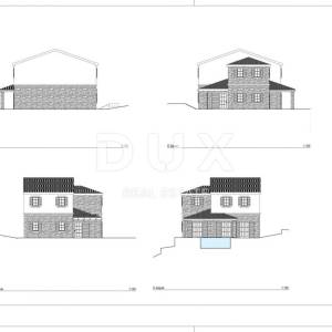 OTOK KRK, TRIBULJE- građevinsko zemljište 3946m2 s projektom